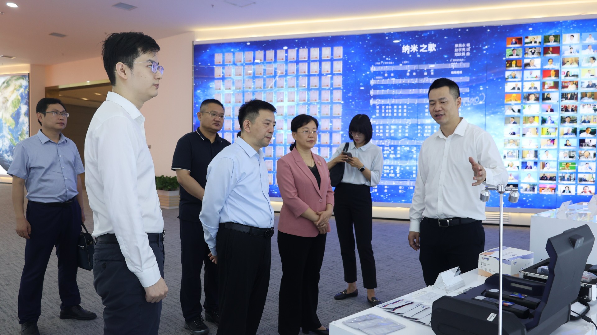 山東省濱州市人民政府畢志偉副市長一行到訪廣納達康考察
